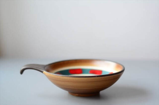 ドイツ製 Dumler&Breiden 陶器 ハンドル付きトレー 14cm ボウル トレイ