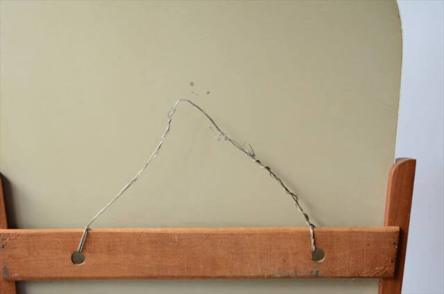 デンマーク製 1960年代 チーク ウォールミラー 53x31cm 棚付き シェルフ 壁掛け鏡 北欧 無垢 アンティーク