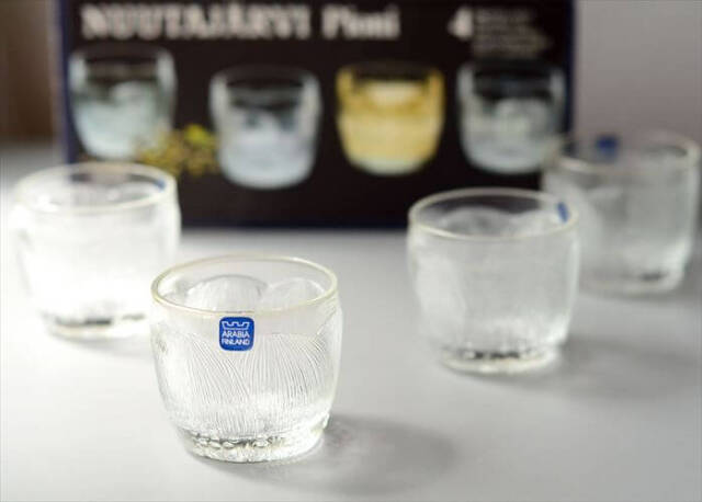 b3: ARABIA Pioni ヌータヤルヴィ ピオニ ヴィンテージ　2個 ARABIA pioni bowl ヌータヤルヴィ ピオニ ヴィンテージ グラス