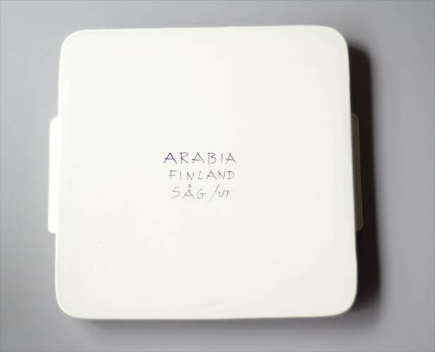 1960年代 Arabia SAG スクエアトレー 24x22cm アラビア Svea