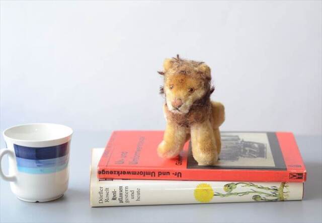 Steiff - ★シュタイフ★Leo Lion 12cm★(お座り)ライオンのレオ★Steiff Little Friend Leo Lion, 9 in, beige - Steiff.com