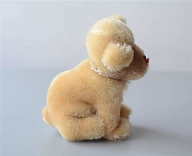 1960-81年代 ドイツ製 Steiff お座りイヌ Mopsy ぬいぐるみ シュタイフ