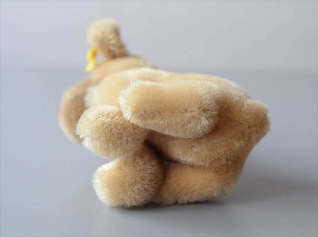 1960-81年代 ドイツ製 Steiff お座りイヌ Mopsy ぬいぐるみ シュタイフ ドール フィギュア アンティーク ヴィンテージ_250605