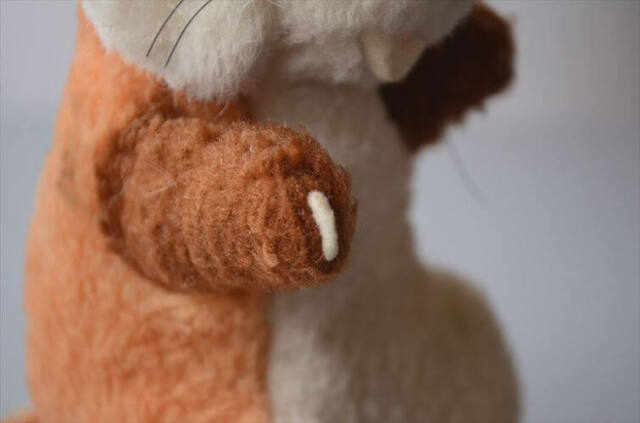 1955-74年代 ドイツ製 Steiff ハムスター Goldy Hamster ぬいぐるみ