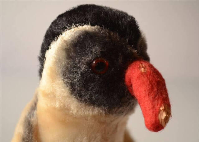 1956-75年代 ドイツ製 Steiff ペンギン Peggy Penguin