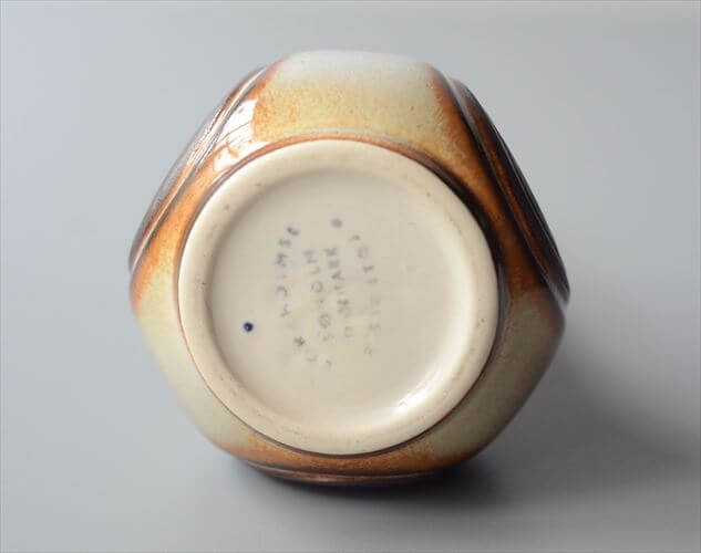 デンマーク製 SOHOLM 花瓶 Einar Johansen ホワイト 北欧雑貨