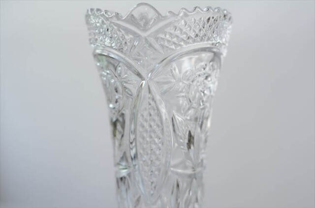 クリスタル花瓶　ワウジッツァー.グラス社製　東ドイツ　クリスタルグラス 2025年最新】東ドイツ クリスタルの人気アイテム - メルカリ