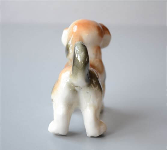 ヴィンテージ 中国美術 チン 犬 ドッグ 置物 陶器製 インテリア オブジェ vintage ceramic made in JAPAN Dog object/ビンテージ 陶器製