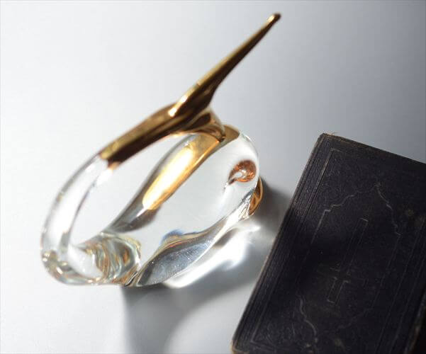 イタリア製 ムラーノガラス かわいいクジラ Italy Murano glass