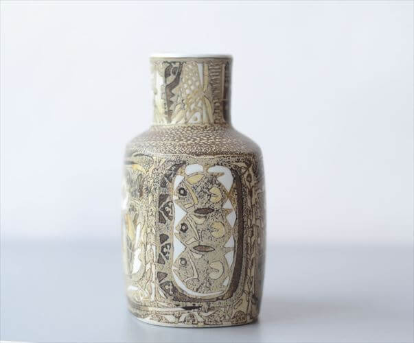 Royal Copenhagen Fajance Baca 花瓶 Nils Thorsson 魚柄 ロイヤル