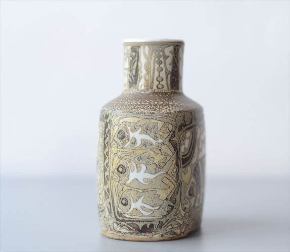 Royal Copenhagen Fajance Baca 花瓶 Nils Thorsson 魚柄 ロイヤル