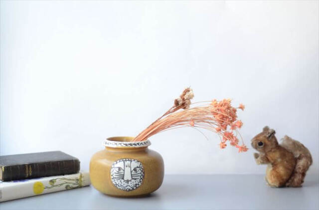 スウェーデン製 ヴィンテージ Lisa Larson Thalia 花瓶 Gustavsberg リサラーソン グスタフスベリ 北欧 花器