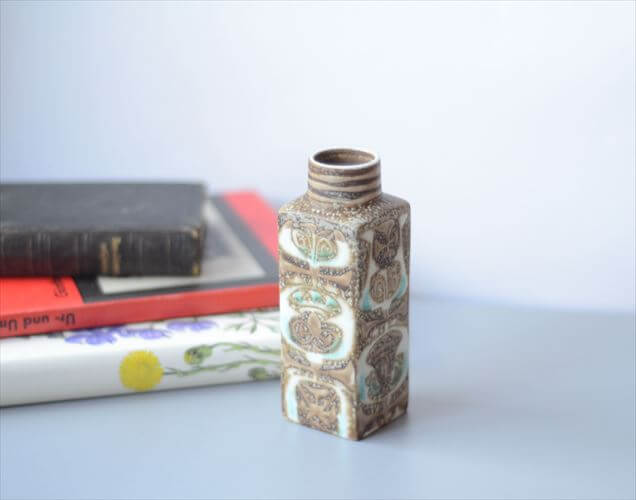デンマーク製 Royal Copenhagen Baca 花瓶 721/3258 Nils Thorsson ロイコペ 北欧 花器 一輪挿し ヴィンテージ アンティーク_250901