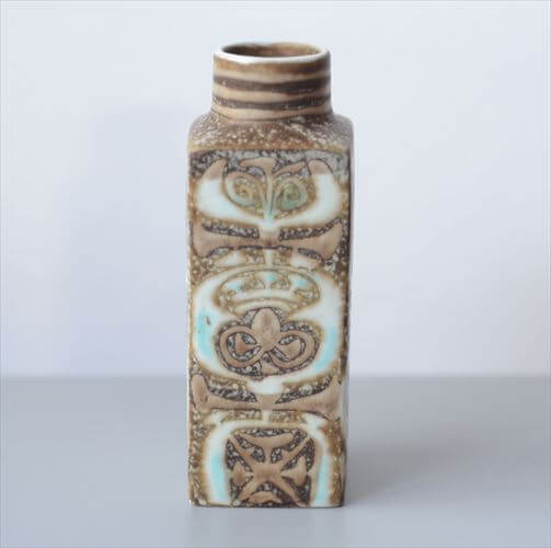 デンマーク製 Royal Copenhagen Baca 花瓶 721/3258 Nils Thorsson ロイコペ 北欧 花器 一輪挿し ヴィンテージ アンティーク_250901