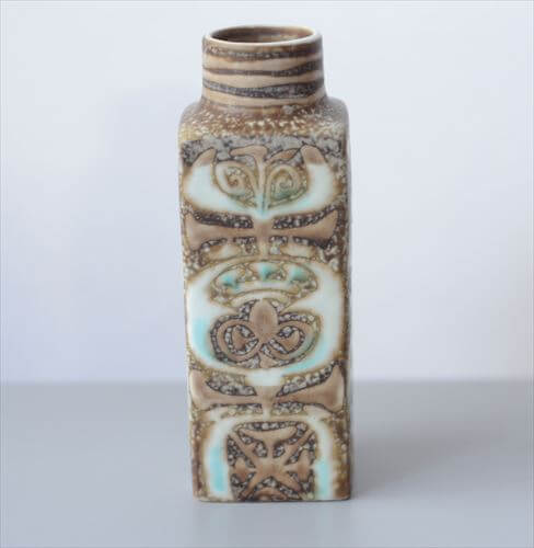 デンマーク製 Royal Copenhagen Baca 花瓶 721/3258 Nils Thorsson ロイコペ 北欧 花器 一輪挿し ヴィンテージ アンティーク_250901