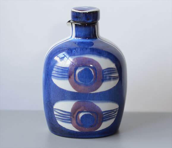 デンマーク製 Royal Copenhagen Tenera ビネガーボトル Inge-Lise Koefoed ロイコペ 北欧 花器 ヴィンテージ アンティーク_250901