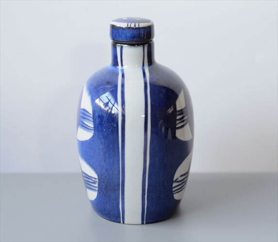 デンマーク製 Royal Copenhagen Tenera ビネガーボトル Inge-Lise Koefoed ロイコペ 北欧 花器 ヴィンテージ アンティーク_250901