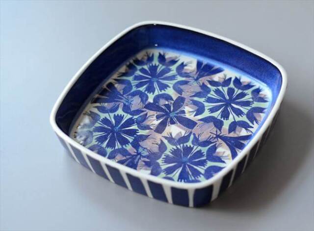 デンマーク製 Aluminia Tenera 17cm プレート Royal Copenhagen Marianne Johnson 142/2883 北欧 ヴィンテージ