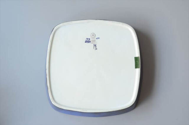 デンマーク製 Royal Copenhagen Tenera 鳥の絵付けプレート 22cm Marianne Johnson 143/2884 北欧 ヴィンテージ