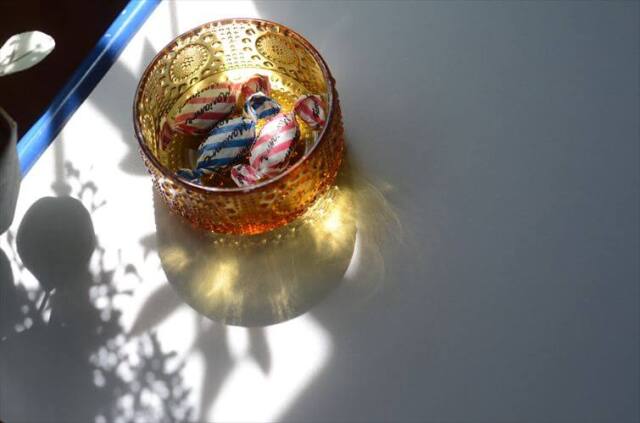 フィンランド製 Riihimaen Lasi Grapponia ミニボウル 9cm ブラウン ポット リーヒマエンラシ Nanny still グラッポニア 北欧