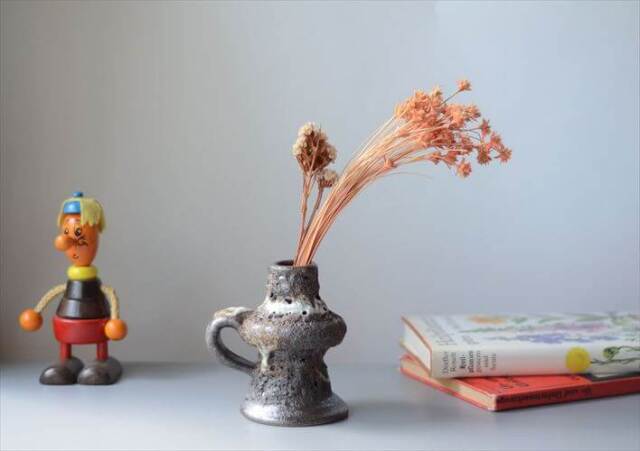 ドイツ製 Jopeko Fat Lava vase 陶器の花瓶 ファットラバー 花器