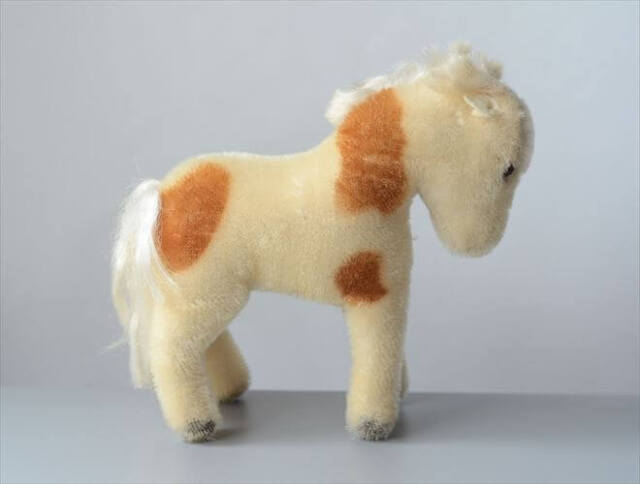 ドイツ製 Steiff 馬 horse pony ぬいぐるみ シュタイフ ドール フィギュア アンティーク ヴィンテージ_251010