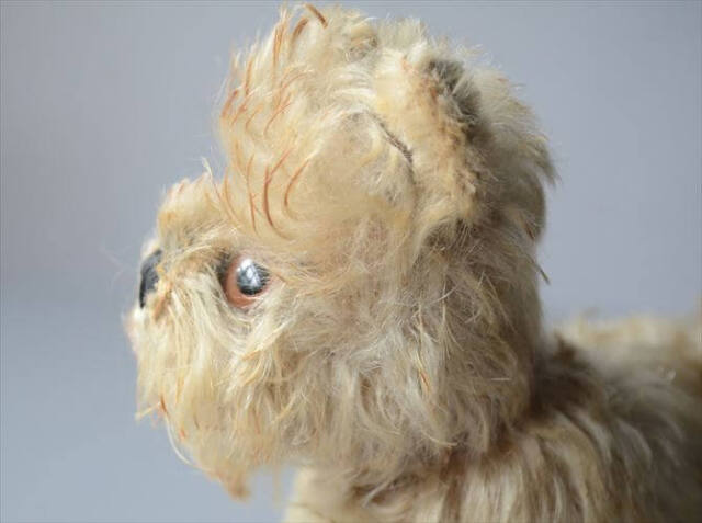 ドイツ製 Steiff 犬 schnauzer tessie シュナウザー ぬいぐるみ シュタイフ ドール フィギュア アンティーク ヴィンテージ_251010