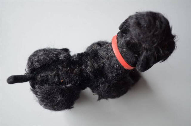 シュタイフ 黒いプードルのSnobbyヴィンテージSteiff 1953-1974年 ドイツ製 Steiff 犬 pudel snobby 黒プードル