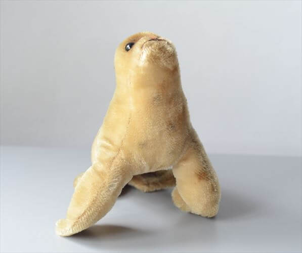 1954-1974年 ドイツ製 Steiff アザラシ robby seal ぬいぐるみ シュタイフ ドール フィギュア アンティーク ヴィンテージ_251010