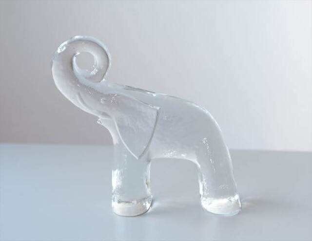 スウェーデン製 Kosta Boda ZOO エレファント ガラスのゾウ オブジェ Bertil Vallien 置物 北欧 コスタボダ ヴィンテージ_251023