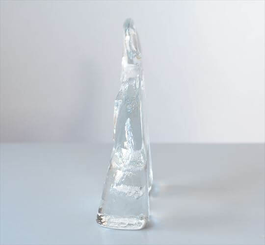 スウェーデン製 Kosta Boda ZOO エレファント ガラスのゾウ オブジェ