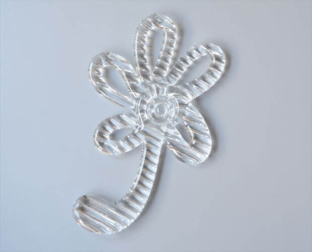 スウェーデン製 Bergdala かわいい花のガラスのウォールアート サンキャッチャー ベルグダラ オブジェ 置物 北欧 ヴィンテージ_251023