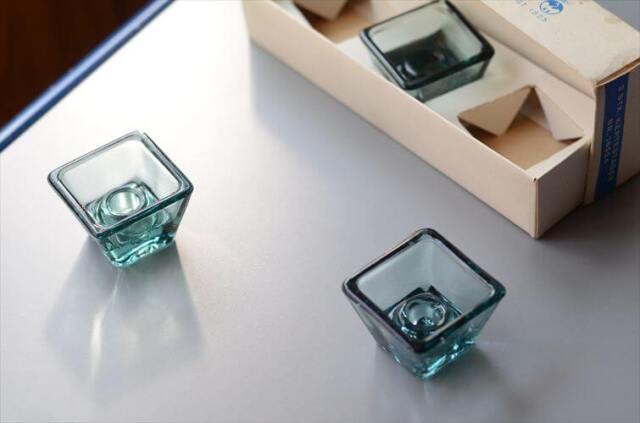 Holmegaardホルムガード キャンドルスタンド 箱付き Holmegaardホルム
