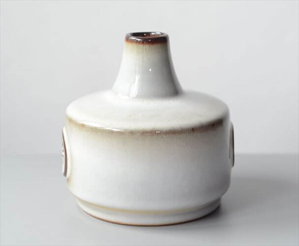 デンマーク製 SOHOLM Northern 陶器の花瓶 Maria Philippi 北欧花器 スーホルム 一輪挿し フラワーベース ヴィンテージ_251112