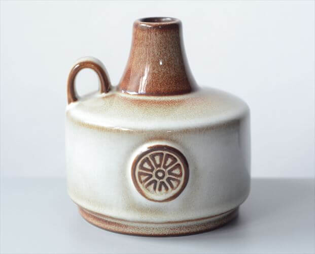 デンマーク製 SOHOLM Northern 陶器の花瓶 Maria Philippi 北欧花器 スーホルム 一輪挿し フラワーベースヴィンテージ_251112