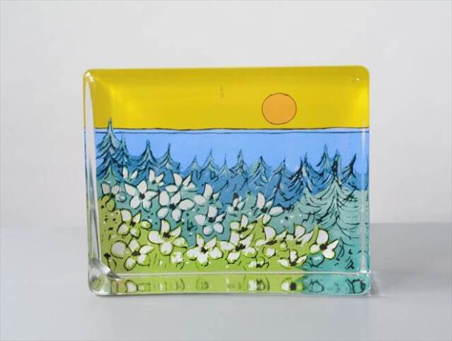 iittala Warmth of the Sun ガラスカード 大 オブジェ イッタラ Helja Liukko-Sundstrom ヘルヤ ペーパーウェイト ヴィンテージ_251113