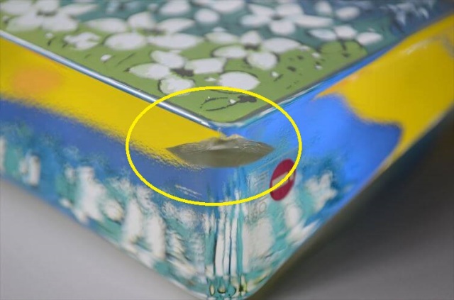 iittala Warmth of the Sun ガラスカード 大 オブジェ イッタラ Helja Liukko-Sundstrom ヘルヤ ペーパーウェイト ヴィンテージ_251113