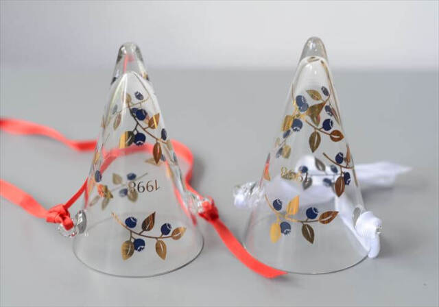 Royal Copenhagen 1998 ガラスのクリスマスオーナメント ロイコペ ロイヤルコペンハーゲン 北欧 ヴィンテージ_251209