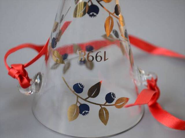 Royal Copenhagen 1998 ガラスのクリスマスオーナメント ロイコペ ロイヤルコペンハーゲン 北欧 ヴィンテージ_251209