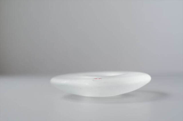 iittala イッタラ Nappi ガラス キャンドルホルダー フロストホワイト ナッピ トレー Markku Salo 北欧 フィンランド ヴィンテージ