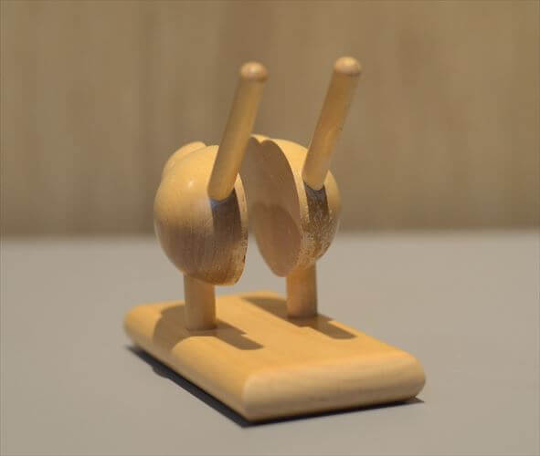 フィンランド製 aarikka 木製 小鳥のペーパーナプキンホルダー オブジェ 置物 アーリッカ インテリア ヴィンテージ_251224