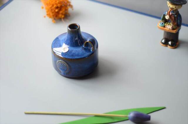 デンマーク製 SOHOLM Northern Light ストーンウェアの花瓶 Nordlys Maria Philippi 北欧 スーホルム ヴィンテージ