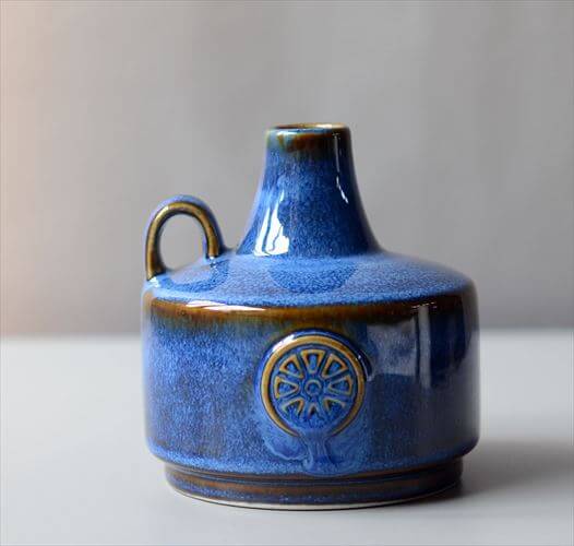 デンマーク製 SOHOLM Northern Light ストーンウェアの花瓶 Nordlys Maria Philippi 北欧 スーホルム ヴィンテージ