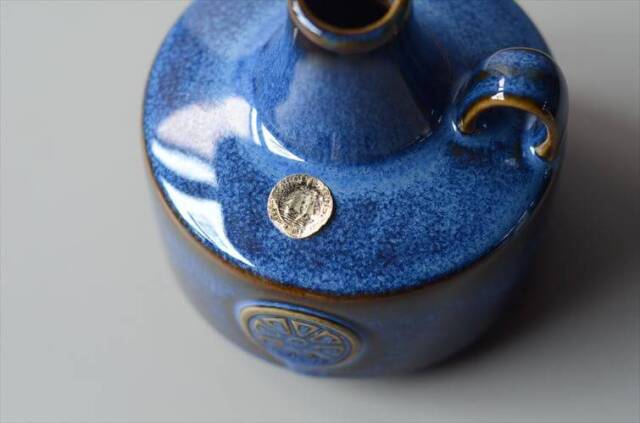 デンマーク製 SOHOLM Northern Light ストーンウェアの花瓶 Nordlys Maria Philippi 北欧 スーホルム ヴィンテージ