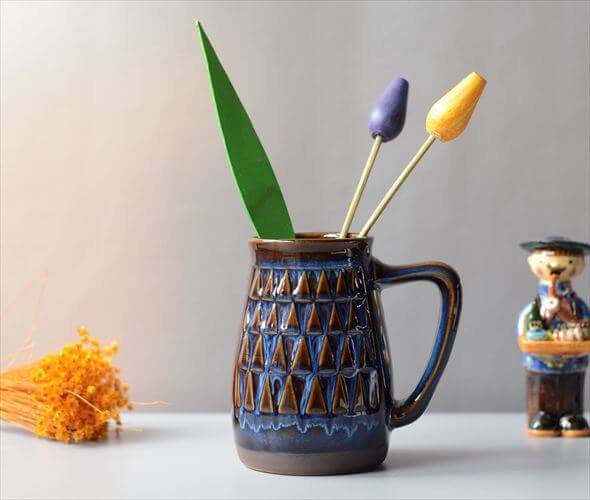 デンマーク製 SOHOLM ジャグ 花瓶 Einar Johansen ピッチャー 北欧 花器 スーホルム 一輪挿し フラワーベース ヴィンテージ
