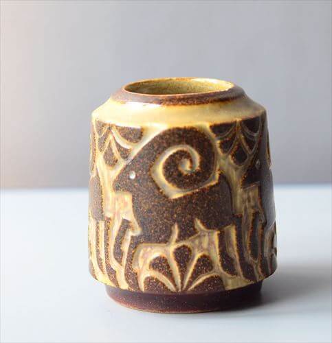 デンマーク製 Michael Anderson かわいいヤギ/牡羊の花瓶 Marianne Starck ミケルアナセン 北欧 アンティーク ヴィンテージ