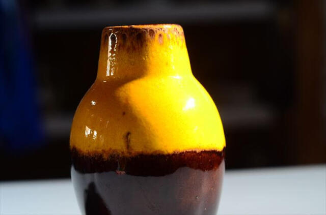 ドイツ製 Scheurich Fat Lava Vase 花瓶 花器 ファットラバー ミッドセンチュリー期 フラワーベース ヴィンテージ