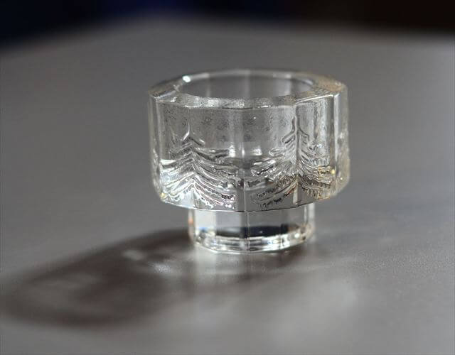 Iittala Kuusi キャンドルホルダー Small イッタラ もみの木 ガラス 燭台 ローソク立て 北欧 フィンランド アンティーク