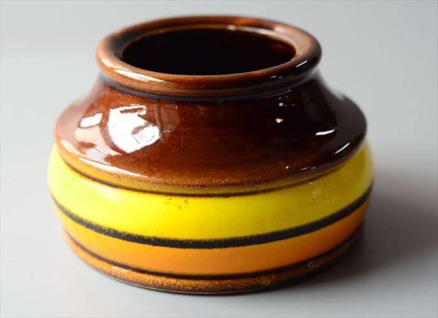 ドイツ製 ヴィンテージ Harmersbach Vase Havanna 花瓶 花器 ファットラバー ミッドセンチュリー フラワーベース_260305