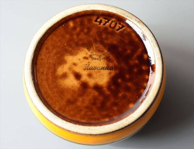 ドイツ製 ヴィンテージ Harmersbach Vase Havanna 花瓶 花器 ファットラバー ミッドセンチュリー フラワーベース_260305